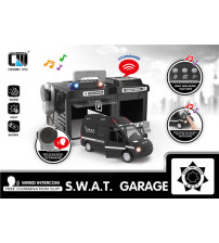 对讲机车库1:32开门合金车（黑）(不含税 neto)