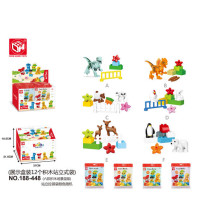 展示盒装12个拉链袋（动物世界）