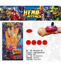 灭霸灯光音乐发射器配手套（包3粒AG13电池）