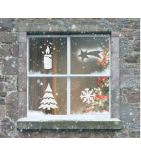 Szablony do sztucznego śniegu x10