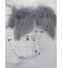 15CM 翅膀（灰）12 szt/op （bruto 含税价）