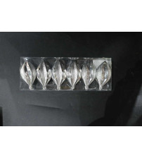 8cm 杨桃.6个/pvc盒+片.6盒/中包.银色