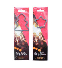 Zimne ognie kształty (choinka i gwiazdka)