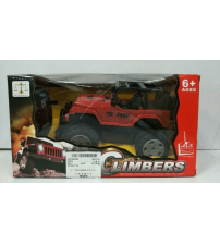 四通越野车牧马人.  红黄蓝