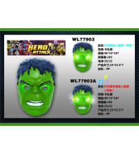灯光绿巨人面具（包电）(不含税 neto）