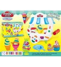 冰淇淋车彩泥套装