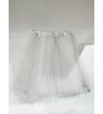 40cm普通纱裙 白色