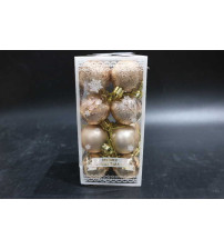 圣诞球 香槟 4cm