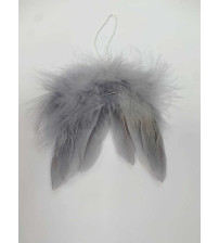 10CM 翅膀（灰）12 szt/op （bruto 含税价）