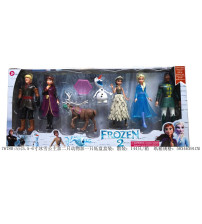 5-6寸冰雪公主5只+2只动物