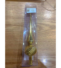 28cm亮光斜纹树顶.1个/盒金色 10/盒/中包(含税 bruto)