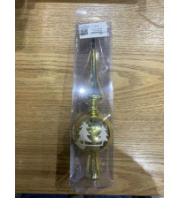 26cm新树顶彩绘.1个/pvc盒 金色 10/盒/中包(含税 bruto)