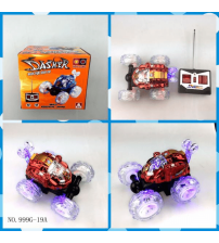 四通遥控音乐翻斗车两款混装明轮