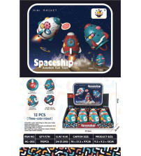 航空趣味飞船12pcs/盒(不含税 neto）