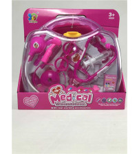 粉红色女孩医具套装明苯盒加展示盒