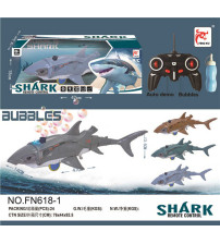 六通遥控吹泡泡鲨鱼(不含税 neto）