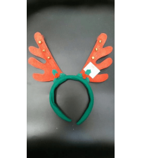 小梳子绿叶小铃铛头扣