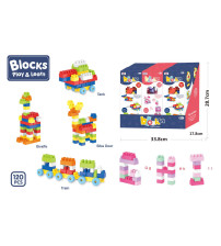 益智DIY积木120PCS（男孩+女孩混装）（不含税 neto）