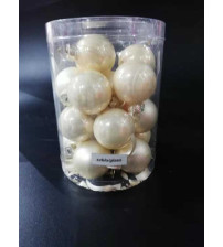 40mm玻璃球 香槟/每PVC桶装20pcs