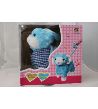 电动走路音乐牵绳狗（穿衣服）