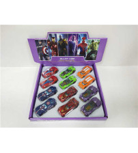 复仇者联盟合金车12pc盒