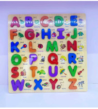 大写字母榉木板