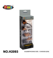 合金车1:64滑行工程车（4只装）(不含税 neto）
