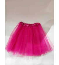 40cm普通纱裙 深粉色