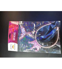 单角美人鱼加皇冠头扣粉