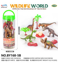 复古恐龙圆桶13pcs（不含税 neto）