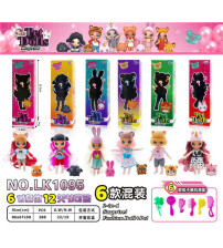 6寸Nanana动物娃娃（6款混装）12关节可动