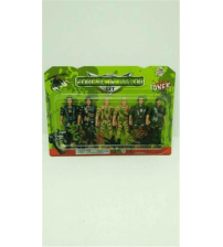 015-176个军人配枪草ZESTAW FIGURKA