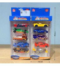 1:64滑行小跑车5只3款混装