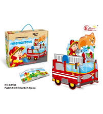 消防立体3D拼图