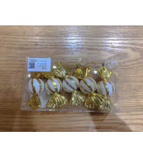 11cm亮光糖果彩绘.5个/pvc盒.10盒/中包.金色(含税 bruto)