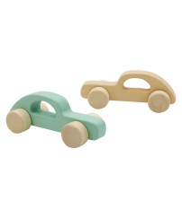 wooden car with handle