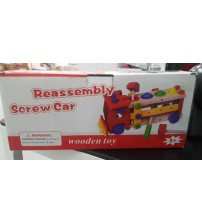 Reassembly screw car